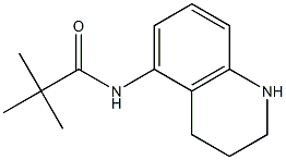  2,2-dimethyl-N-(1,2,3,4-tetrahydroquinolin-5-yl)propanamide