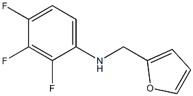 2,3,4-trifluoro-N-(furan-2-ylmethyl)aniline 结构式