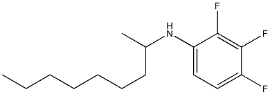  2,3,4-trifluoro-N-(nonan-2-yl)aniline