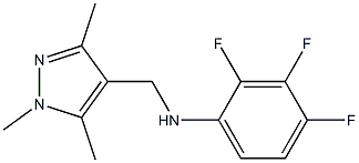 2,3,4-trifluoro-N-[(1,3,5-trimethyl-1H-pyrazol-4-yl)methyl]aniline