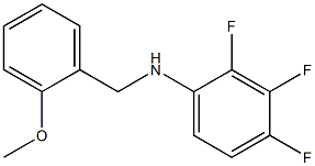 2,3,4-trifluoro-N-[(2-methoxyphenyl)methyl]aniline,,结构式