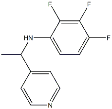  2,3,4-trifluoro-N-[1-(pyridin-4-yl)ethyl]aniline