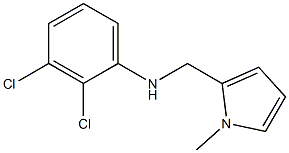 2,3-dichloro-N-[(1-methyl-1H-pyrrol-2-yl)methyl]aniline Structure