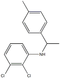 2,3-dichloro-N-[1-(4-methylphenyl)ethyl]aniline Structure