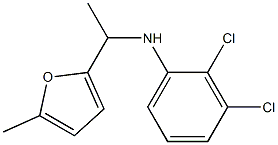 2,3-dichloro-N-[1-(5-methylfuran-2-yl)ethyl]aniline