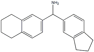 2,3-dihydro-1H-inden-5-yl(5,6,7,8-tetrahydronaphthalen-2-yl)methanamine