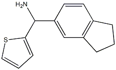 875163-72-7 2,3-dihydro-1H-inden-5-yl(thiophen-2-yl)methanamine