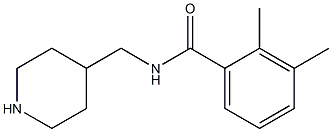 2,3-dimethyl-N-(piperidin-4-ylmethyl)benzamide Structure