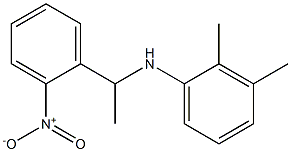 2,3-dimethyl-N-[1-(2-nitrophenyl)ethyl]aniline Structure