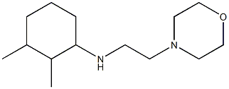 2,3-dimethyl-N-[2-(morpholin-4-yl)ethyl]cyclohexan-1-amine Structure
