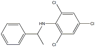 2,4,6-trichloro-N-(1-phenylethyl)aniline