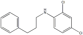 2,4-dichloro-N-(3-phenylpropyl)aniline Struktur