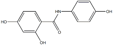 2,4-dihydroxy-N-(4-hydroxyphenyl)benzamide