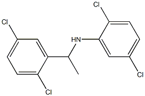 2,5-dichloro-N-[1-(2,5-dichlorophenyl)ethyl]aniline