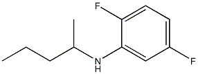 2,5-difluoro-N-(pentan-2-yl)aniline Structure