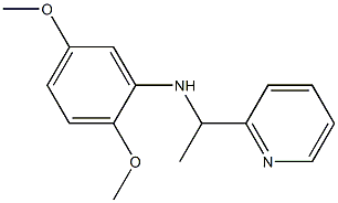  2,5-dimethoxy-N-[1-(pyridin-2-yl)ethyl]aniline