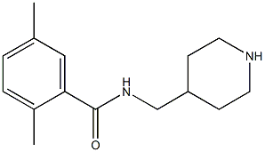 2,5-dimethyl-N-(piperidin-4-ylmethyl)benzamide