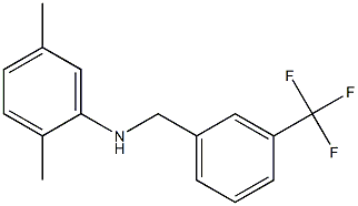 2,5-dimethyl-N-{[3-(trifluoromethyl)phenyl]methyl}aniline