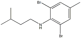 2,6-dibromo-4-methyl-N-(3-methylbutyl)aniline