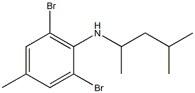 2,6-dibromo-4-methyl-N-(4-methylpentan-2-yl)aniline|