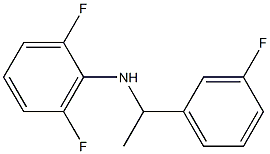 2,6-difluoro-N-[1-(3-fluorophenyl)ethyl]aniline