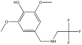 2,6-dimethoxy-4-{[(2,2,2-trifluoroethyl)amino]methyl}phenol