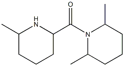 2,6-dimethyl-1-[(6-methylpiperidin-2-yl)carbonyl]piperidine