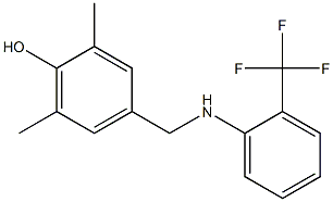 2,6-dimethyl-4-({[2-(trifluoromethyl)phenyl]amino}methyl)phenol