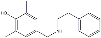 2,6-dimethyl-4-{[(2-phenylethyl)amino]methyl}phenol|