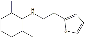 2,6-dimethyl-N-[2-(thiophen-2-yl)ethyl]cyclohexan-1-amine Structure