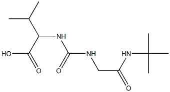 2-[({[2-(tert-butylamino)-2-oxoethyl]amino}carbonyl)amino]-3-methylbutanoic acid