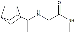  2-[(1-{bicyclo[2.2.1]heptan-2-yl}ethyl)amino]-N-methylacetamide