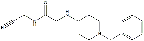  2-[(1-benzylpiperidin-4-yl)amino]-N-(cyanomethyl)acetamide