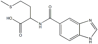 2-[(1H-benzimidazol-5-ylcarbonyl)amino]-4-(methylthio)butanoic acid