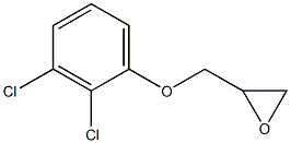 2-[(2,3-dichlorophenoxy)methyl]oxirane,,结构式