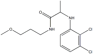 2-[(2,3-dichlorophenyl)amino]-N-(3-methoxypropyl)propanamide