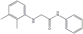 2-[(2,3-dimethylphenyl)amino]-N-phenylacetamide,,结构式