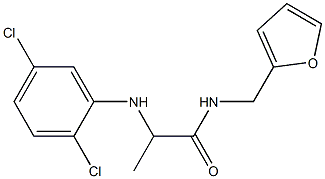 2-[(2,5-dichlorophenyl)amino]-N-(furan-2-ylmethyl)propanamide