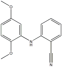  2-[(2,5-dimethoxyphenyl)amino]benzonitrile