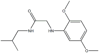 2-[(2,5-dimethoxyphenyl)amino]-N-(2-methylpropyl)acetamide