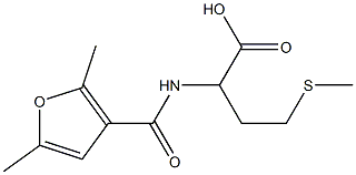 2-[(2,5-dimethyl-3-furoyl)amino]-4-(methylthio)butanoic acid