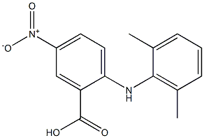 2-[(2,6-dimethylphenyl)amino]-5-nitrobenzoic acid