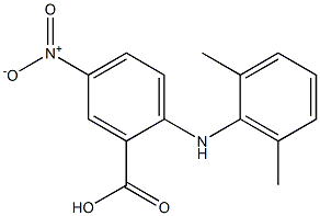 2-[(2,6-dimethylphenyl)amino]-5-nitrobenzoic acid|