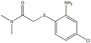 2-[(2-amino-4-chlorophenyl)sulfanyl]-N,N-dimethylacetamide