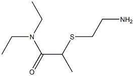 2-[(2-aminoethyl)sulfanyl]-N,N-diethylpropanamide