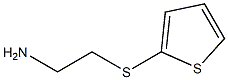 2-[(2-aminoethyl)sulfanyl]thiophene Struktur