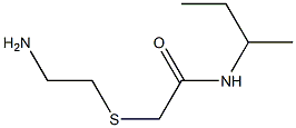 2-[(2-aminoethyl)thio]-N-(sec-butyl)acetamide