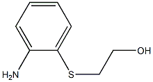 2-[(2-aminophenyl)thio]ethanol Structure