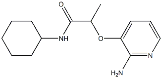 2-[(2-aminopyridin-3-yl)oxy]-N-cyclohexylpropanamide