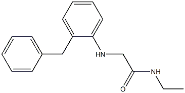 2-[(2-benzylphenyl)amino]-N-ethylacetamide